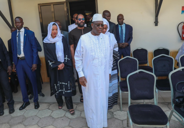 Levée du corps d’Ibrahima Sene : le président Macky Sall était présent à la cérémonie