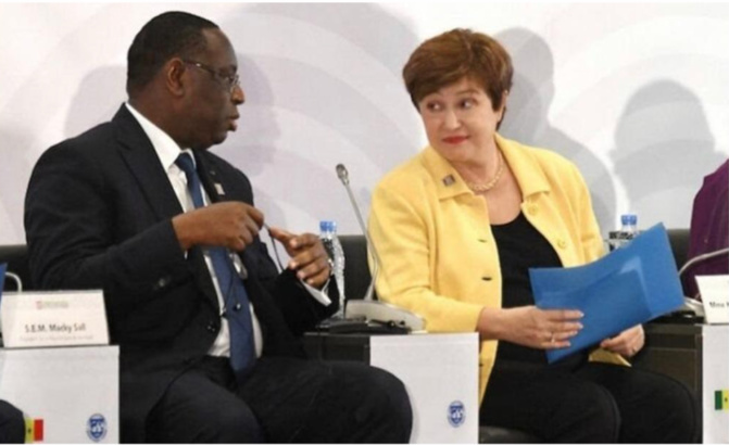 Le leadership du Président Macky Sall salué par la Directrice générale du FMI, lors des Réunions de Printemps FMI/Banque Mondiale