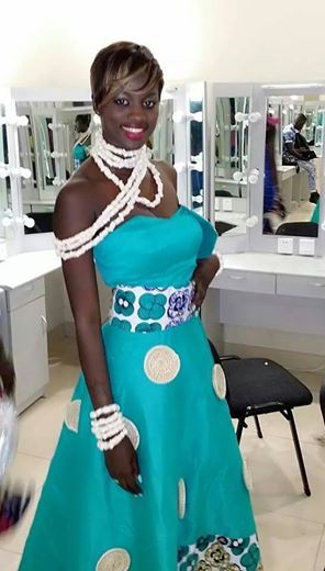 Aïda Ndao, Miss Africités 2013, dans une belle robe