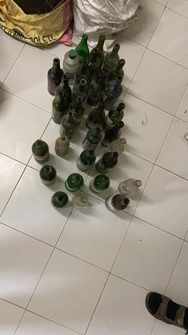 Golf Sud : Une dame interpellée avec un lot important de cocktails Molotov Golf Sud : Une dame interpellée avec un lot important de cocktails Molotov