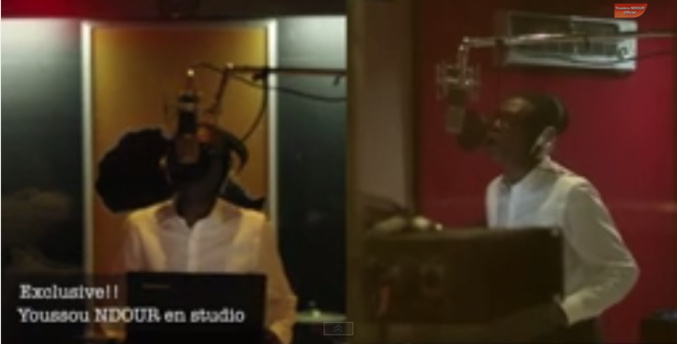 Exclusivité « Youssou Ndour en studio pour la francophonie »