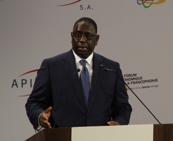 Macky Sall : ‘’Les Occidentaux doivent accepter la compétition avec la Chine"