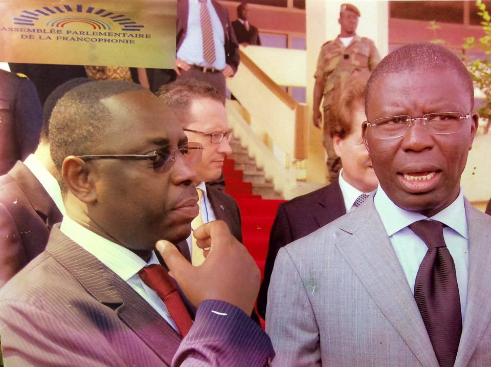 Souvenir - Macky Sall aux côtés de Babacar Gaye