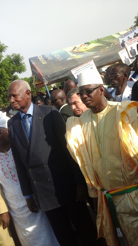 Photos - Inauguration du boulevard Abdou Diouf à Louga: L'ancien Président honoré par sa ville natale