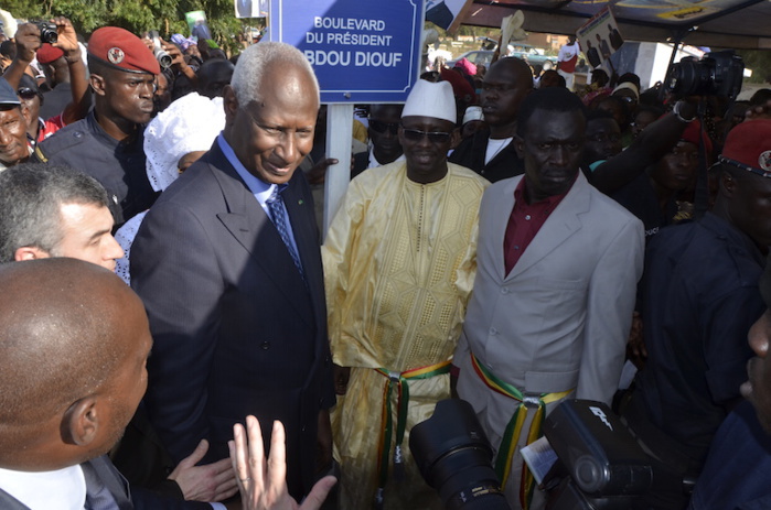 Photos - Inauguration du boulevard Abdou Diouf à Louga: L'ancien Président honoré par sa ville natale