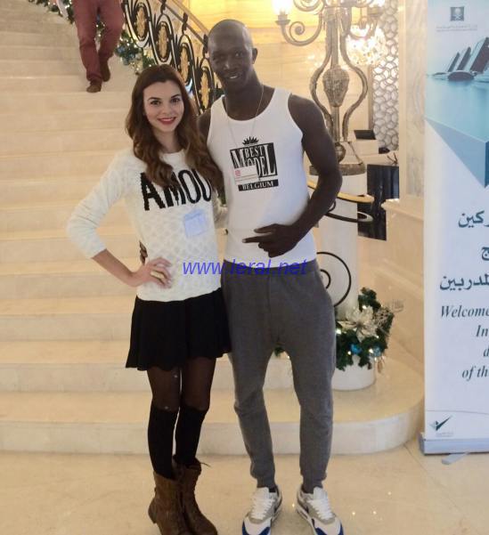Le mannequin Pape Mbaye  à Istanbul pour la finale du concours "Best model of the World"