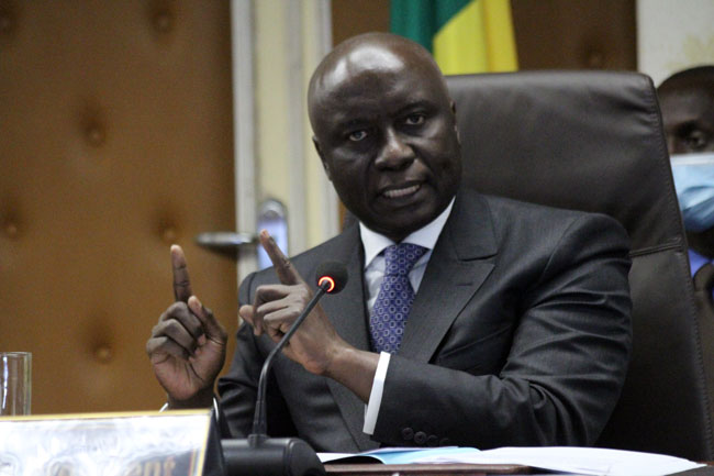 CESE: Lettre de démission d’Idrissa Seck