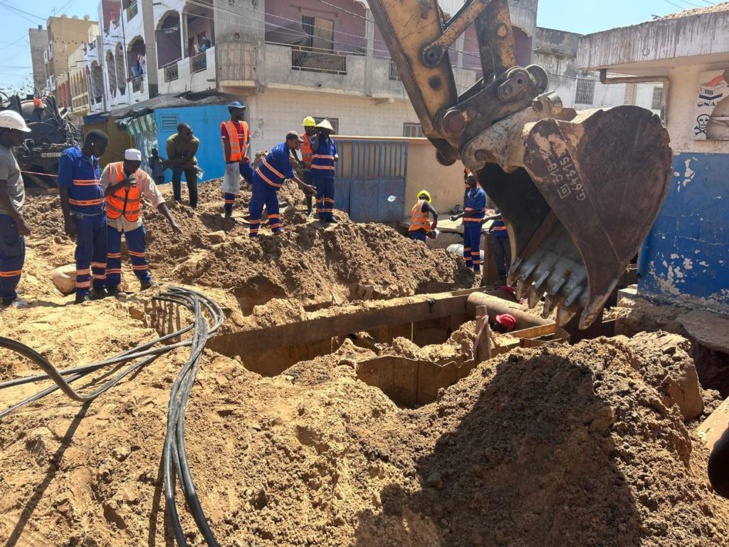 Remise en service de la station de Pikine Nord: Mamadou Mamour Diallo, DG de l’ONAS rassure les riverains