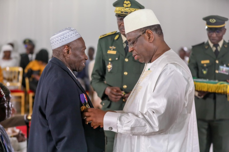 Tirailleurs sénégalais reçus avec les honneurs par le Chef de l’Etat : Le Sénégal célèbre une injustice réparée Tirailleurs sénégalais reçus avec les honneurs par le Chef de l’Etat : Le Sénégal célèbre une injustice réparée