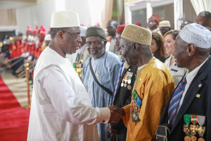 Tirailleurs sénégalais reçus avec les honneurs par le Chef de l’Etat : Le Sénégal célèbre une injustice réparée Tirailleurs sénégalais reçus avec les honneurs par le Chef de l’Etat : Le Sénégal célèbre une injustice réparée