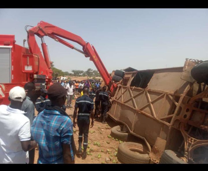 Photos/ Accident à Kahone: 67 victimes dénombrées, dont 3 morts enregistrés