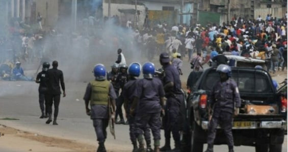 NemeekuTour: La Gendarmerie nationale gaze le convoi d’Ousmane Sonko à Taïba Ndiaye