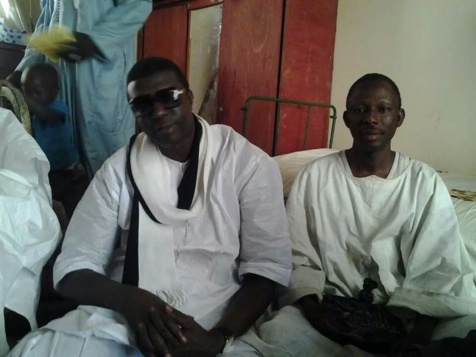 Fallou Dieng à Touba pour le Grand Magal