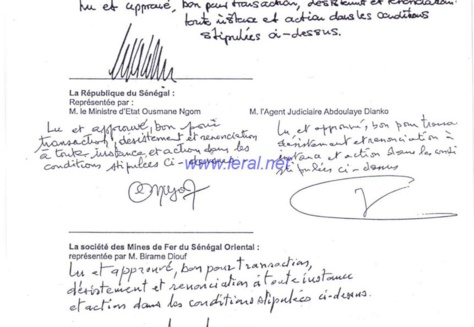 Exclusif! Affaire Arcelor Mittal :  Flou total sur les documents publiés sur le Site du gouvernement (documents) 