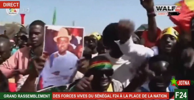 Grand rassemblement des forces vives du Sénégal : Les partisans d'Ousmane Sonko marquent leur territoire….