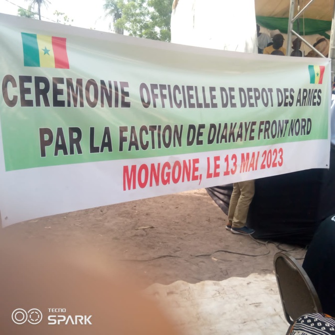 Processus de paix en Casamance : la faction nord de Diakaye a précédé au dépôt des armes. Processus de paix en Casamance : la faction nord de Diakaye a précédé au dépôt des armes.