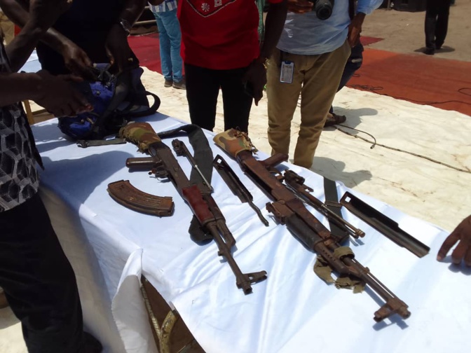 Processus de paix en Casamance : la faction nord de Diakaye a précédé au dépôt des armes.