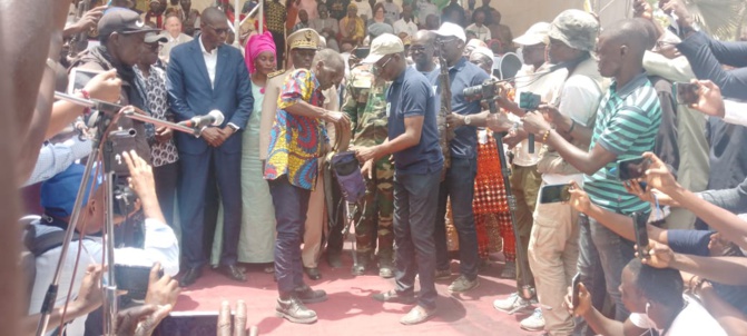 Processus de paix en Casamance : la faction nord de Diakaye a précédé au dépôt des armes. Processus de paix en Casamance : la faction nord de Diakaye a précédé au dépôt des armes.