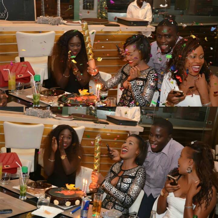 Esther Ndiaye de la TFM a fêté son anniversaire