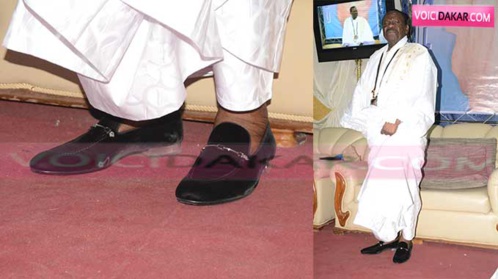 Arrêt sur images-Les mocassins très classes de Cheikh Béthio !!! 