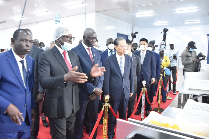 Photos : Visite du Parc industriel intégré de Diamniadio (P2ID) du président de l’Assemblée nationale du Sénégal, Amadou Mame Diouf et son hôte chinois, Président Zhao Léji Photos : Visite du Parc industriel intégré de Diamniadio (P2ID) du président de l’Assemblée nationale du Sénégal, Amadou Mame Diouf et son hôte chinois, Président Zhao Léji