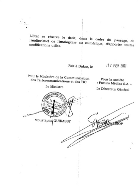 GFM : Le Groupe a la  licence pour une nouvelle télévision  (Documemts)