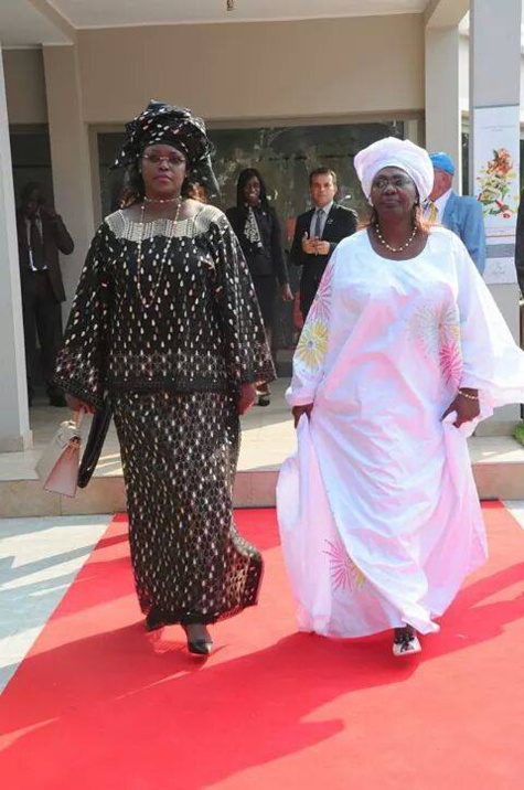 Marième Faye Sall en compagnie de Aminata Tall