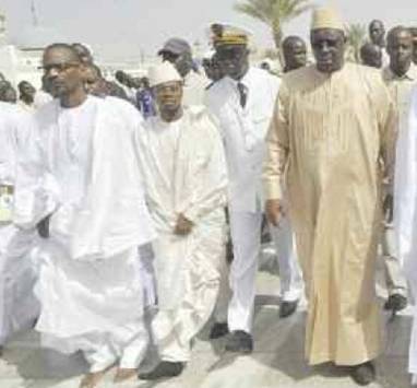 Arrivée de Macky Sall à Tivaouane !