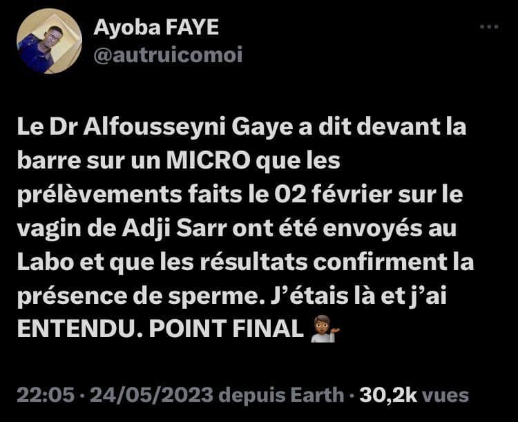 Ayoba Faye : Reporter à Pressafrik.com