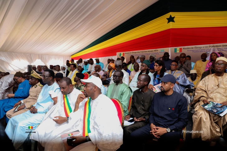 Photos/ Thiès: Amadou Ba, Premier Ministre, Ministre de l’Elevage à la réception de Taurillons « Guzera »
