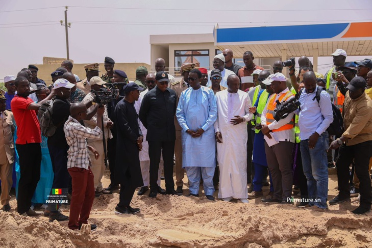 Photos / Touba : Amadou Bâ, Premier ministre, visite les chantiers et se rend chez Serigne Mountakha