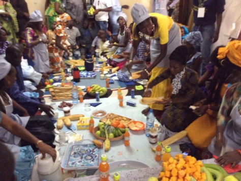 Arrêts sur images: le petit déjeuner chez les thiantacounes !!!