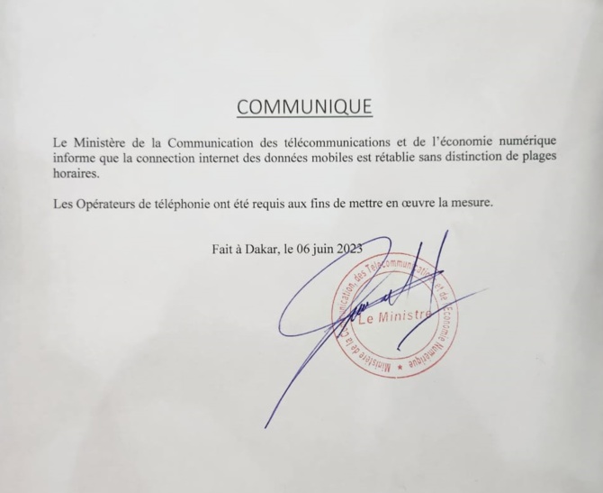 Ouf de soulagement pour les internautes : Les mesures restrictives levées !