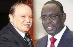 Macky Sall en visite en Algérie