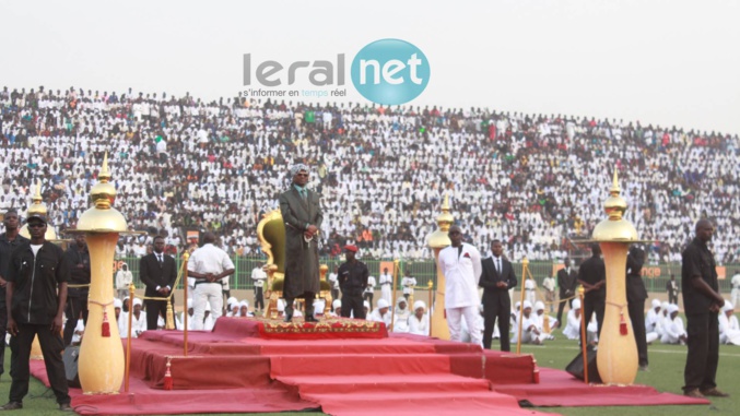 Photos - Pour la fin de la traque des bien mal acquis, Serigne Modou Kara lâche des colombes à Demba Diop