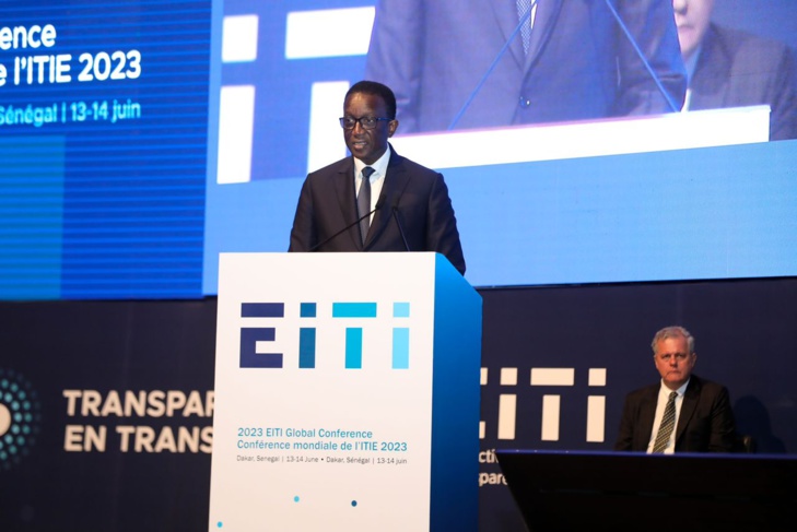 Photos : Amadou Bâ, Premier ministre, à la 9e Conférence internationale de l’Initiative pour la transparence des industries extractives