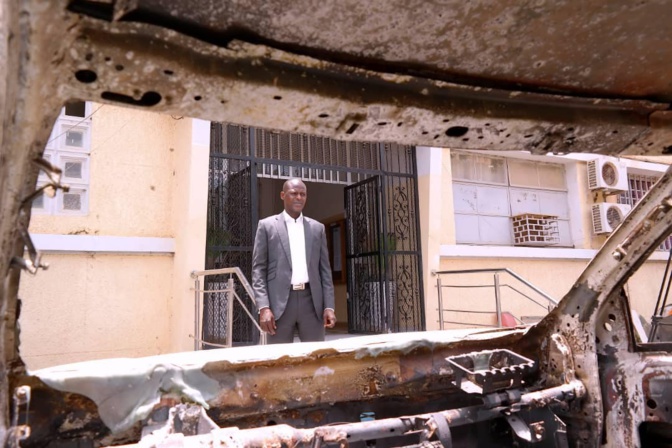 CESTI : Bara Ndiaye, le Directeur général de la Maison de la presse, en visite de solidarité
