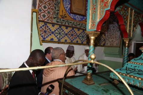 Visite de Macky Sall à Aïnou Mahdi, berceau de la Tidjanya