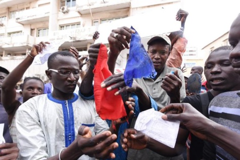 Manif contre « Charlie Hebdo » : Des musulmans sénégalais dans la rue pour protester contre les caricatures du prophète