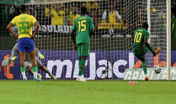 Victoire de prestige par 4 buts à 2 : Le Sénégal, première nation africaine à mettre 4 buts au Brésil