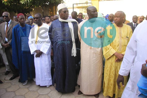 Les images de la levée du corps du président du Conseil constitutionnel, Cheikh Tidiane Diakhaté 