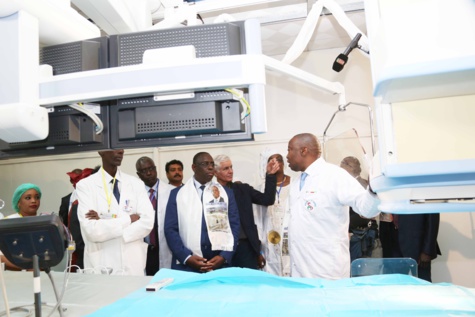 Inauguration des nouvelles unités de cardiologie interventionnelle et de web radiologie numérisée de l’hôpital Le Dantec 