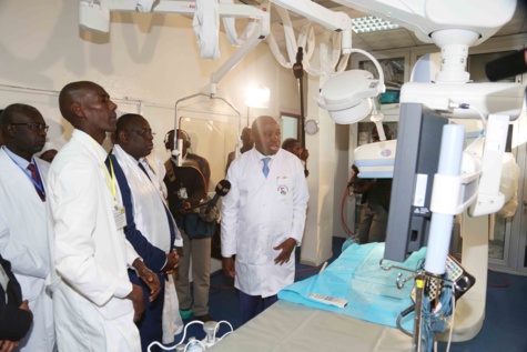 Inauguration des nouvelles unités de cardiologie interventionnelle et de web radiologie numérisée de l’hôpital Le Dantec 