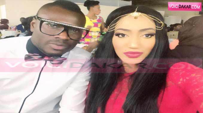 Ousmane Ndoye et sa radieuse femme Trena Blondin Ndoye