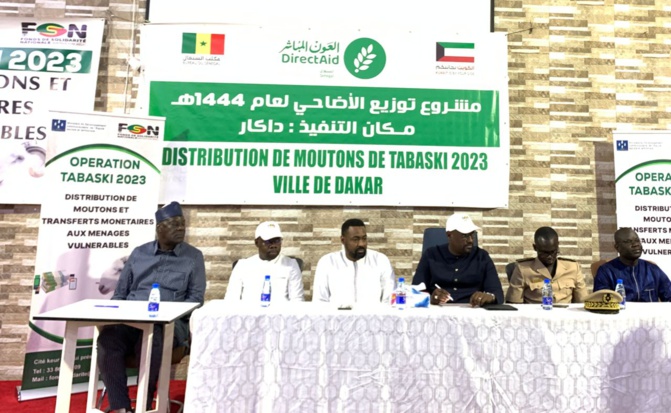 Distribution de moutons pour la Tabaski: Direct Aid Society soulage 400 ménages