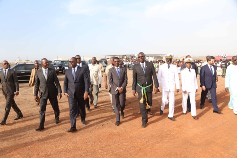 Les images de la cérémonie de pose de la première pierre de la deuxième université de Dakar