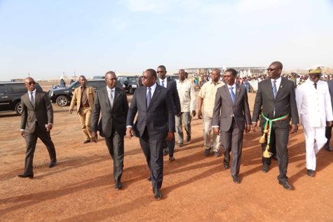 Les images de la cérémonie de pose de la première pierre de la deuxième université de Dakar