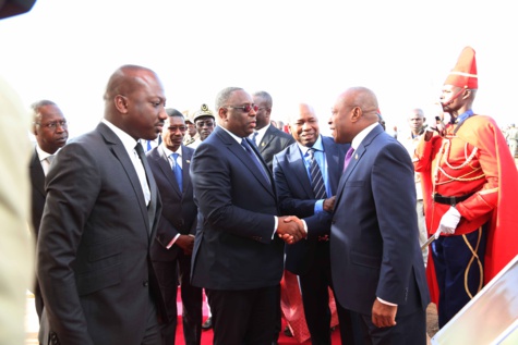 Les images de la cérémonie de pose de la première pierre de la deuxième université de Dakar