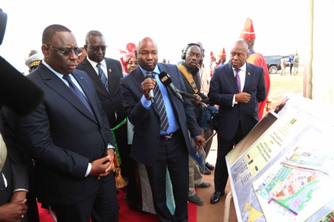 Les images de la cérémonie de pose de la première pierre de la deuxième université de Dakar