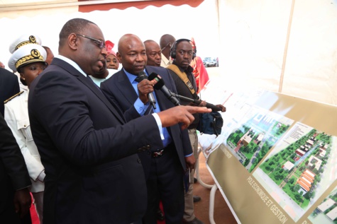 Les images de la cérémonie de pose de la première pierre de la deuxième université de Dakar